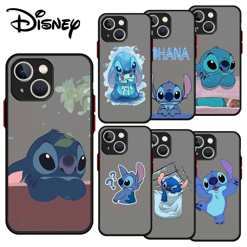 Disney Cartoon Cute Happy Sadness Stitch Shockproof Matte Case For App iPhone 11 XS Max XR X SE(2020) 7 8 6 6S Plus Hard Cover
Disney Cartoon Cute Happy Sadness Stitch Shockproof Matte Case For App iPhone 11 XS Max XR X SE(2020) 7 8 6 6S Plus Hard Cover
