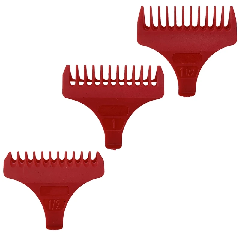 Professional Guide Comb Set Hair Clipper Limit Combs 1.5mm 3mm 4.5mm Standard Attachment Trimmer Part Accessories Drop Shipping
Professional Guide Comb Set Hair Clipper Limit Combs 1.5mm 3mm 4.5mm Standard Attachment Trimmer Part Accessories Drop Shipping