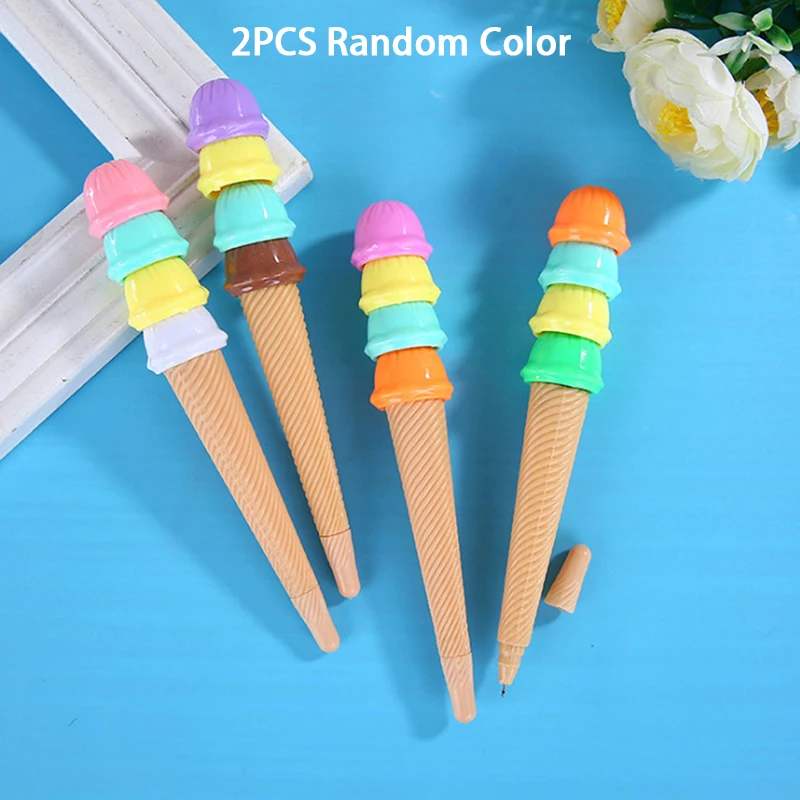 2Pcs Signature Pen Creative Cartoon Ice Cream Stationery Pen Schools Office Stationery Gift 
2Pcs Signature Pen Creative Cartoon Ice Cream Stationery Pen Schools Office Stationery Gift