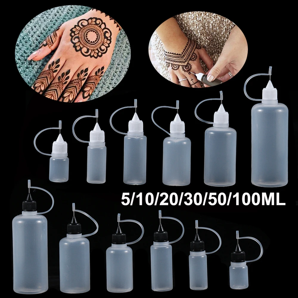 5pcs/set 5/10/20/30/50/100ML Needle Tip Bottles Can Be Glue Applicator Paint for Diy Scrapbooking Craft Childproof Cap Dropper
5pcs/set 5/10/20/30/50/100ML Needle Tip Bottles Can Be Glue Applicator Paint for Diy Scrapbooking Craft Childproof Cap Dropper