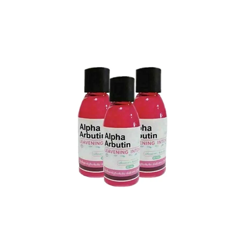 3 bottles Alpha Arbutin Leavening Intense Whitening Serum Lightening Dark spots & Smooth Whitening Skin 30 ml/bottle 
3 bottles Alpha Arbutin Leavening Intense Whitening Serum Lightening Dark spots & Smooth Whitening Skin 30 ml/bottle
