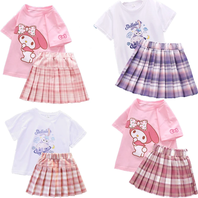 Kawaii cute cartoon Cinnamorol girls dress summer new Jk suit summer bow two piece set preppy summer dress wild suit Gift
Kawaii cute cartoon Cinnamorol girls dress summer new Jk suit summer bow two piece set preppy summer dress wild suit Gift