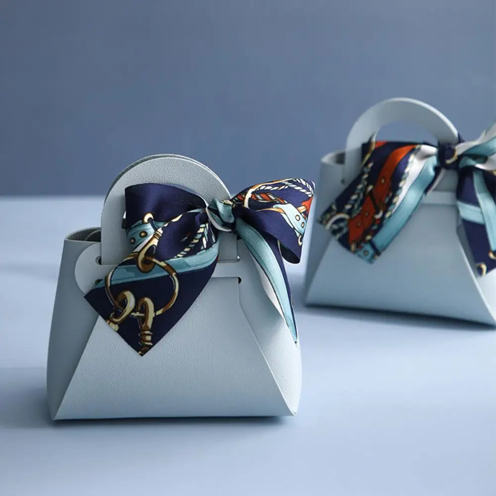 Beautiful Bowknot Decor Candy Bag Handmade Festive Touch Faux Leather Gift Box for Wedding
Beautiful Bowknot Decor Candy Bag Handmade Festive Touch Faux Leather Gift Box for Wedding