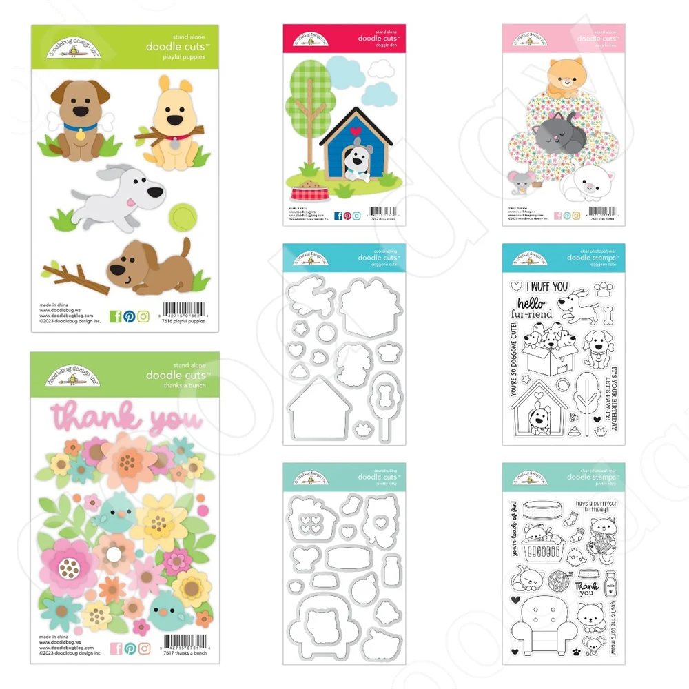 Flowers Puppy and Cat 2023 New Cutting Dies Stamps Scrapbook Diary Decoration Embossing Template DIY Greeting Card Handmade
Flowers Puppy and Cat 2023 New Cutting Dies Stamps Scrapbook Diary Decoration Embossing Template DIY Greeting Card Handmade