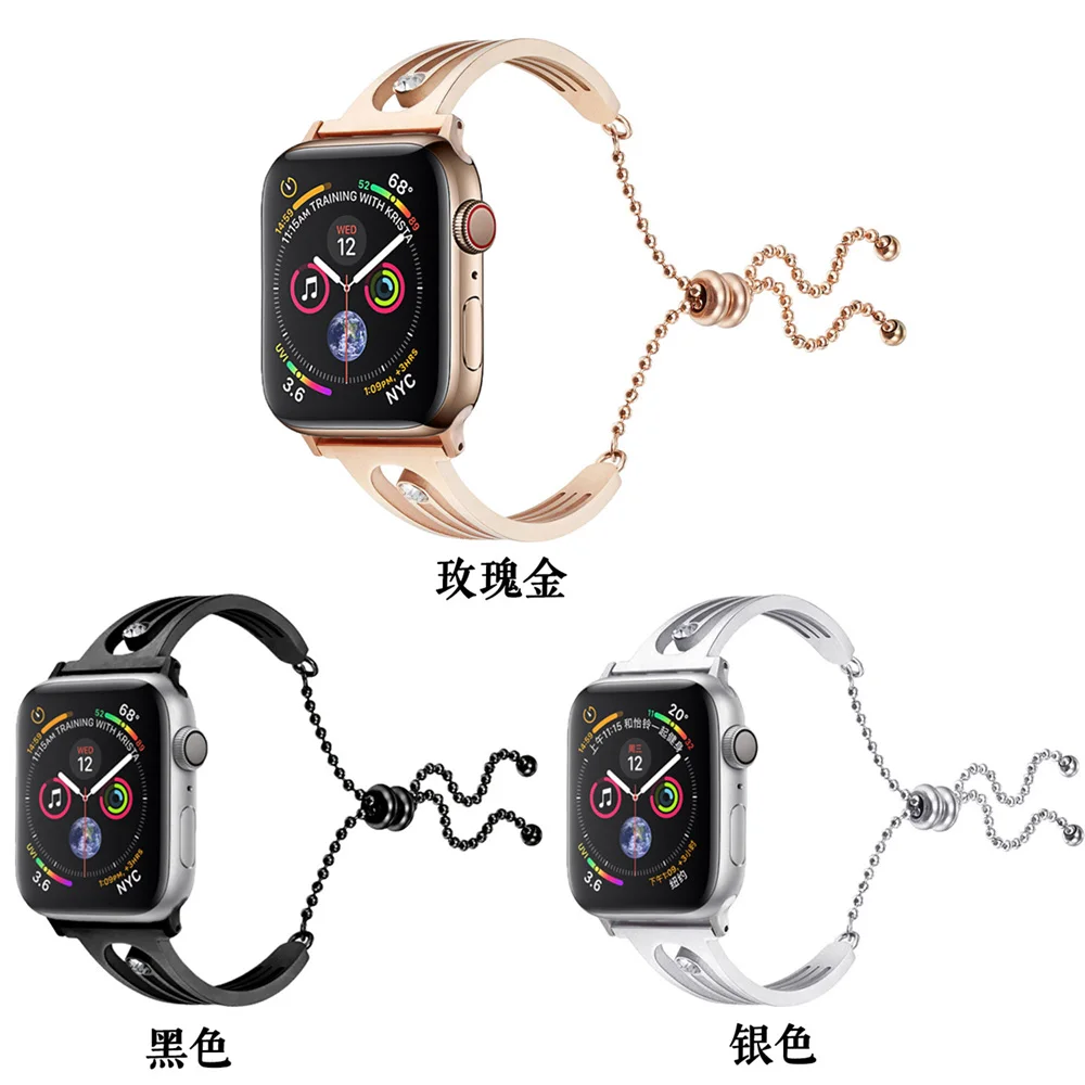 Подходит для Apple Watch, ремешок SE, браслет-цепочка IWatch6/5/4/3, металлический ремешок для часов, простой S121
Подходит для Apple Watch, ремешок SE, браслет-цепочка IWatch6/5/4/3, металлический ремешок для часов, простой S121