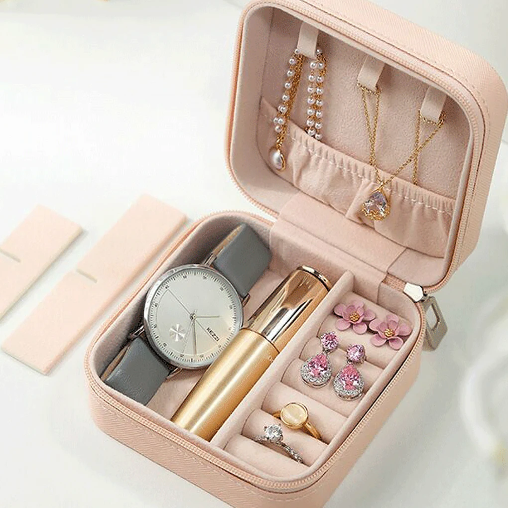 Jewelry Box Jewelry Organizer Display Travel Jewelry Case Boxes Button Leather Storage Zipper Jewelers Gift Box
Jewelry Box Jewelry Organizer Display Travel Jewelry Case Boxes Button Leather Storage Zipper Jewelers Gift Box