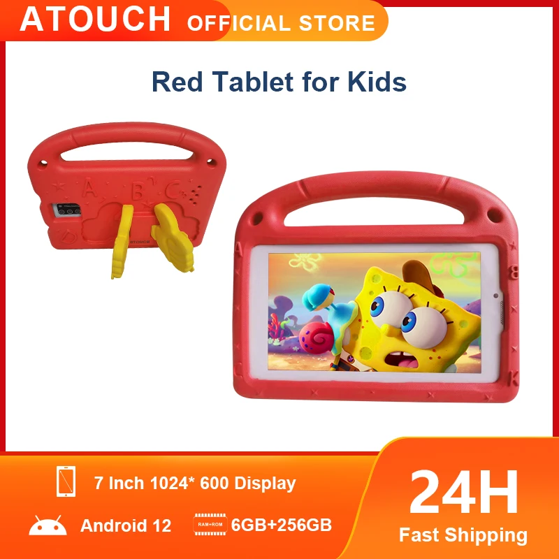 ATOUCH 7-дюймовые Android Четырехъядерные Образовательные Детские планшеты для подарка 4000mAh iPad
ATOUCH 7-дюймовые Android Четырехъядерные Образовательные Детские планшеты для подарка 4000mAh iPad