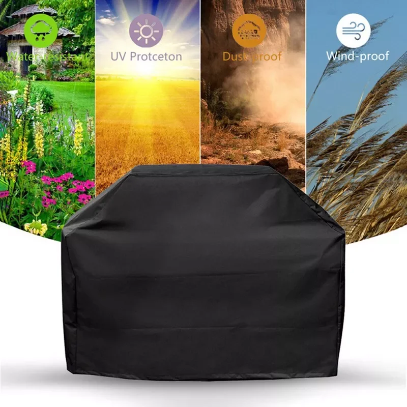 Black Waterproof BBQ Cover Grill Cover Anti Dust Rain Cap Cylindrical Square Barbecue Supplies Protection
Black Waterproof BBQ Cover Grill Cover Anti Dust Rain Cap Cylindrical Square Barbecue Supplies Protection