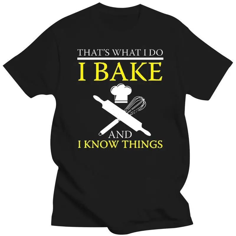 2022 New FUNNY BAKE AND I KNOW THINGS T-SHIRT Bakers Cake Food Gift Funny Brand Short T Shirt Summer Short Sleeves Cotton Wonen
2022 New FUNNY BAKE AND I KNOW THINGS T-SHIRT Bakers Cake Food Gift Funny Brand Short T Shirt Summer Short Sleeves Cotton Wonen