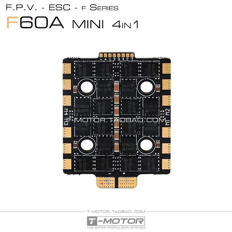 T-MOTOR F60A Mini 60A 4in1 20X20mm 4-8S Brushless Racing ESC for F7 Mini Stack F60PROV FPV Freestyle Drones DIY Parts
T-MOTOR F60A Mini 60A 4in1 20X20mm 4-8S Brushless Racing ESC for F7 Mini Stack F60PROV FPV Freestyle Drones DIY Parts