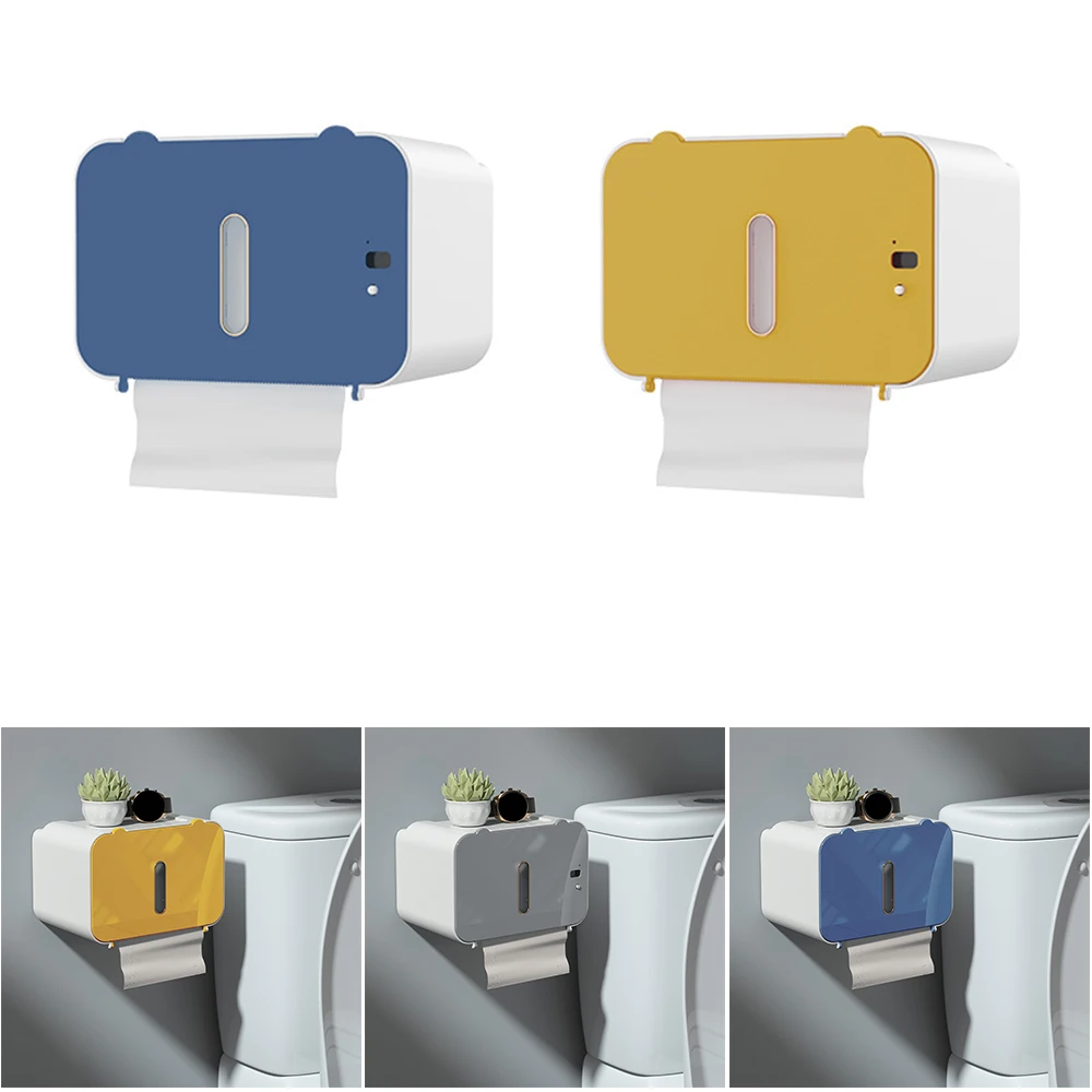 Automatic Roll Paper Dispenser Wall-Mounted Punch-Free Toilet Paper Holder Eletric Paper Towel Dispenser Tissue Box Cover JAN88
Automatic Roll Paper Dispenser Wall-Mounted Punch-Free Toilet Paper Holder Eletric Paper Towel Dispenser Tissue Box Cover JAN88