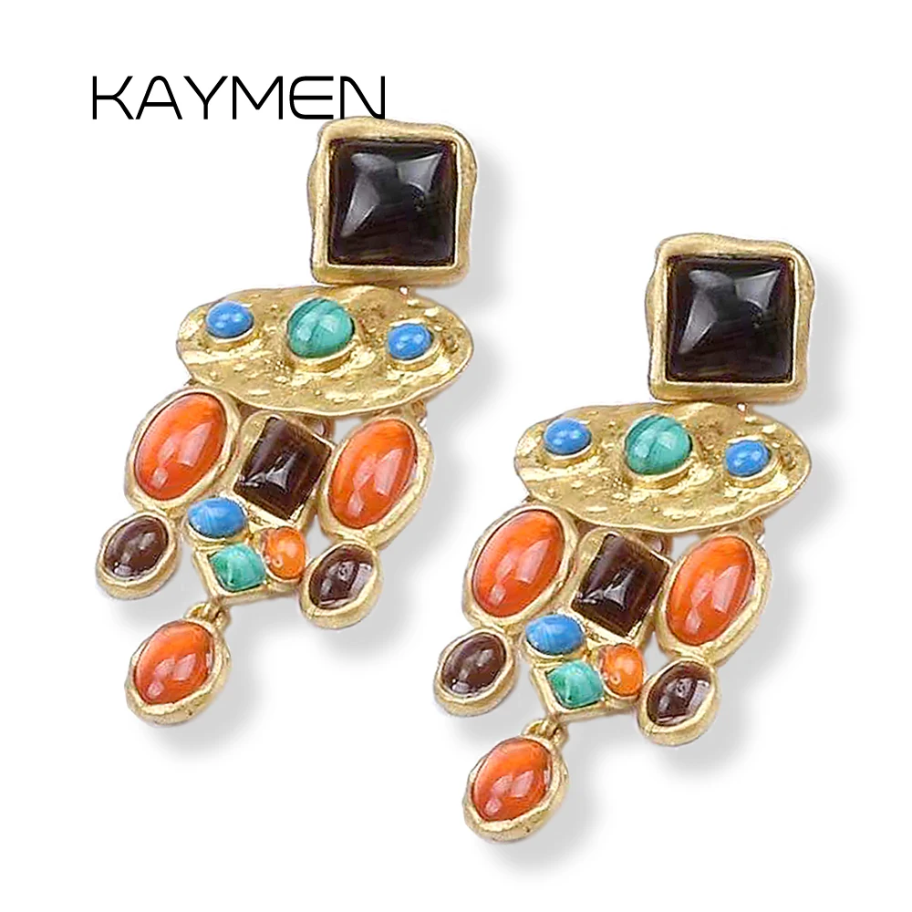 New Arrival Long Colorful Vintage Drop Earrings Statement Fashion Crystals Pendant Jewelry Accessories For Women
New Arrival Long Colorful Vintage Drop Earrings Statement Fashion Crystals Pendant Jewelry Accessories For Women