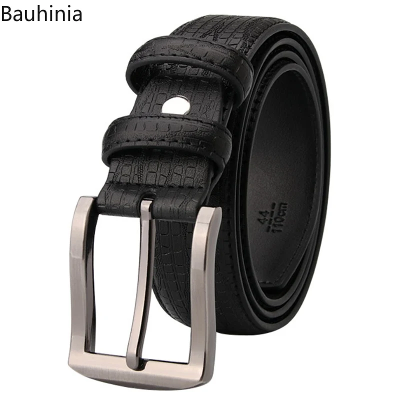 

2022 New 110CM 115CM 120CM Black Designer Leather Pin Buckle Belt Luxury Cowhide Fashion Business Belt For Men