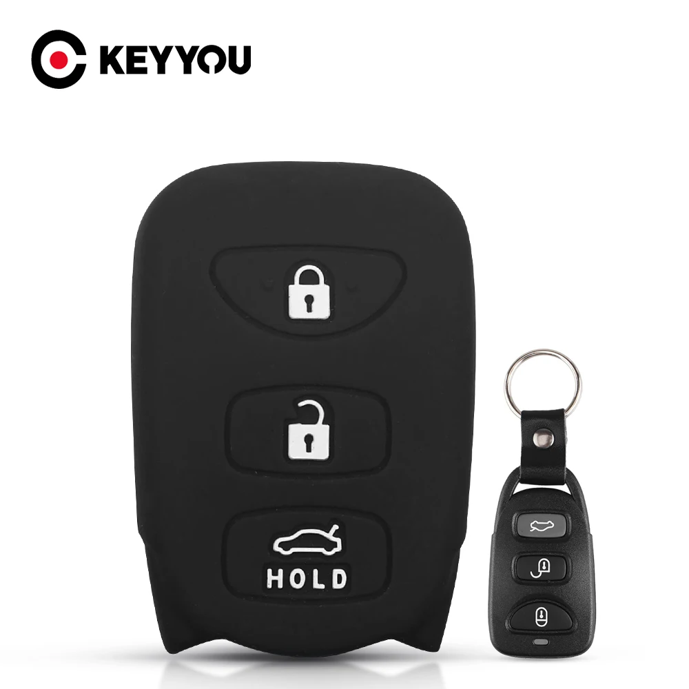 Dandkey Silicone Rubber Car Key Case Fob Remote Cover For Hyundai Sonata Santa Fe For Kia Forte Soul Rio Key Car Accessories
Dandkey Silicone Rubber Car Key Case Fob Remote Cover For Hyundai Sonata Santa Fe For Kia Forte Soul Rio Key Car Accessories