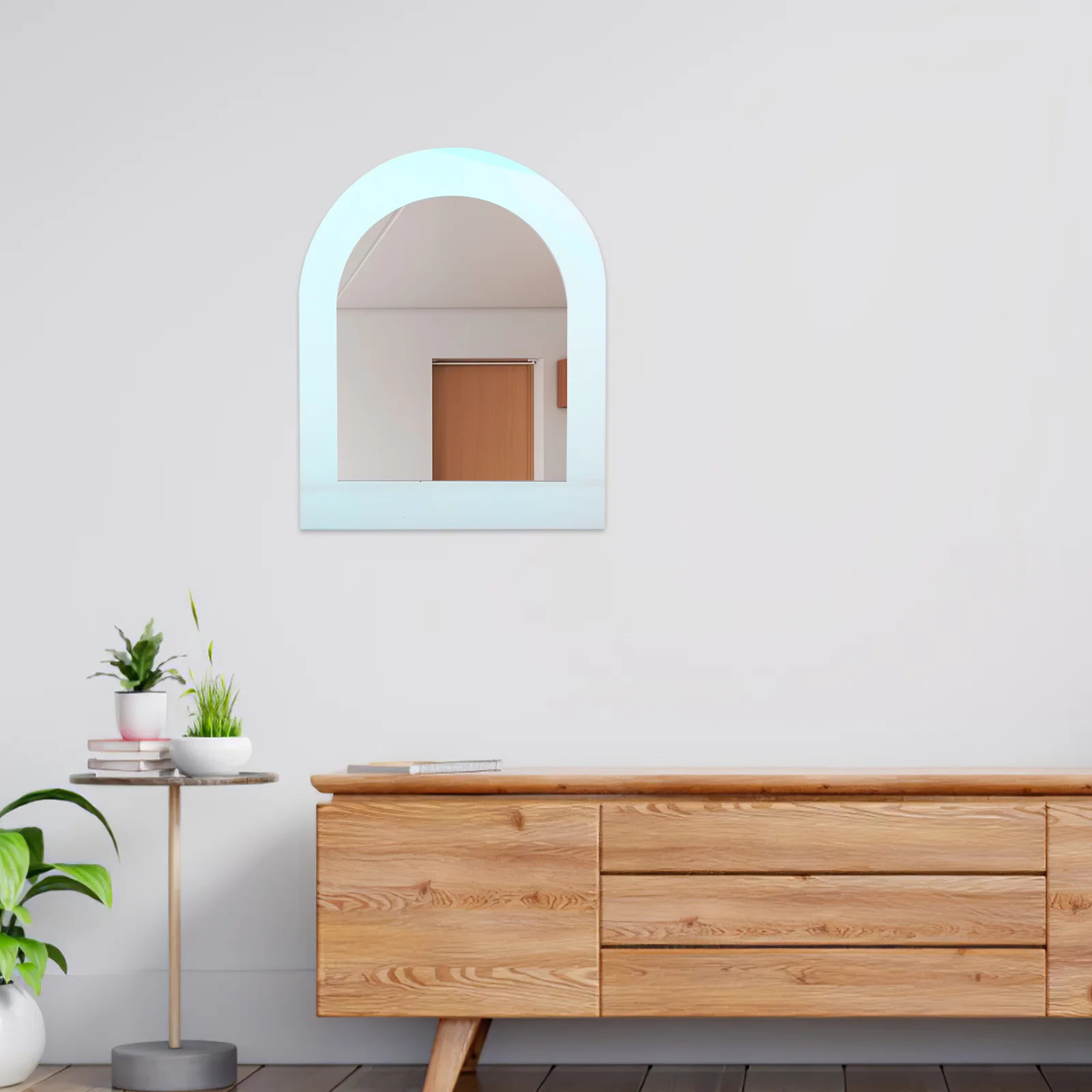 Makeup Mirror Home Living Room Wall Arch Desktop Modern Style Bathroom Decor Small
Makeup Mirror Home Living Room Wall Arch Desktop Modern Style Bathroom Decor Small