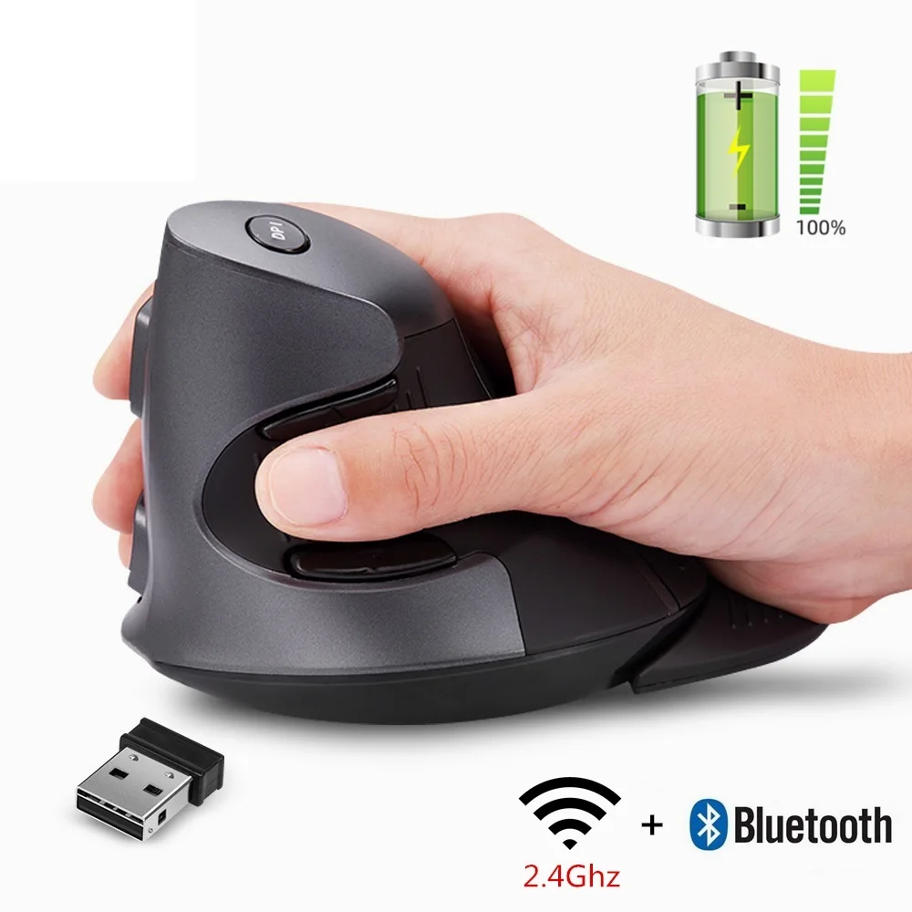 M618G Rechargeable Vertical Wireless Mouse Ergonomic 4000 DPI Optical Mice with Removable Palm Rest For Computer
M618G Rechargeable Vertical Wireless Mouse Ergonomic 4000 DPI Optical Mice with Removable Palm Rest For Computer