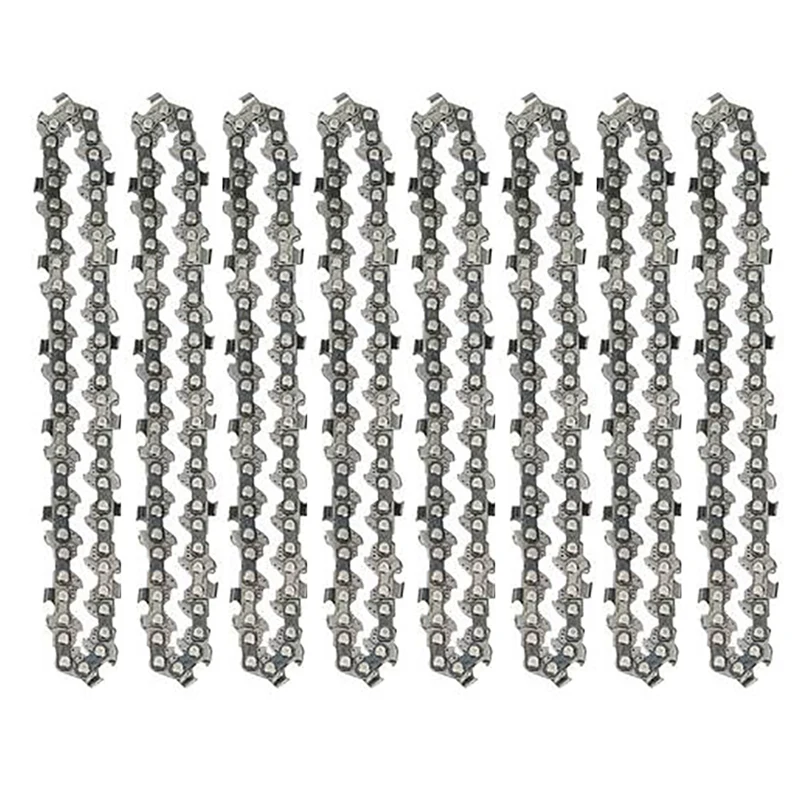 8 Pcs 4 Inch Mini Steel Chainsaw Chain Electric Pruning Saw Accessory Garden Tool Replacement
8 Pcs 4 Inch Mini Steel Chainsaw Chain Electric Pruning Saw Accessory Garden Tool Replacement