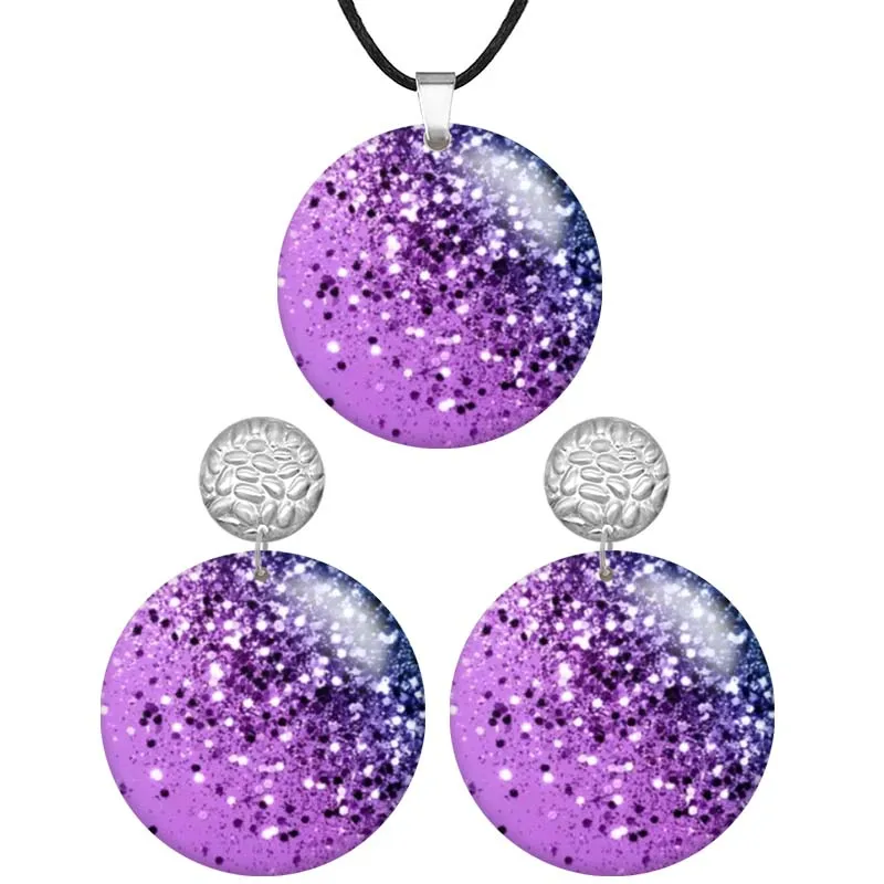 Colorful Relief Art Image Round Wooden Pendant Necklaces & Earrings For Women Stainless steel Piercing Jewelry Sets S0271
Colorful Relief Art Image Round Wooden Pendant Necklaces & Earrings For Women Stainless steel Piercing Jewelry Sets S0271