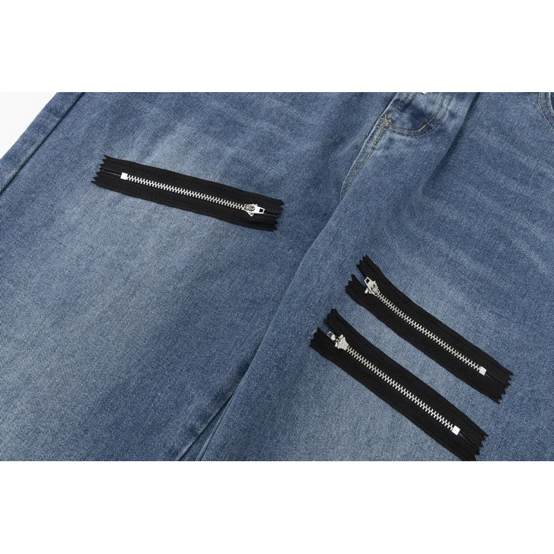 Vintage Half Zipper Up Micro Flared Jeans Men Hip Hop Washed Destroyed Wide Leg Jeans Slim Fashion Streetwear Casual Pants Denim 
Vintage Half Zipper Up Micro Flared Jeans Men Hip Hop Washed Destroyed Wide Leg Jeans Slim Fashion Streetwear Casual Pants Denim