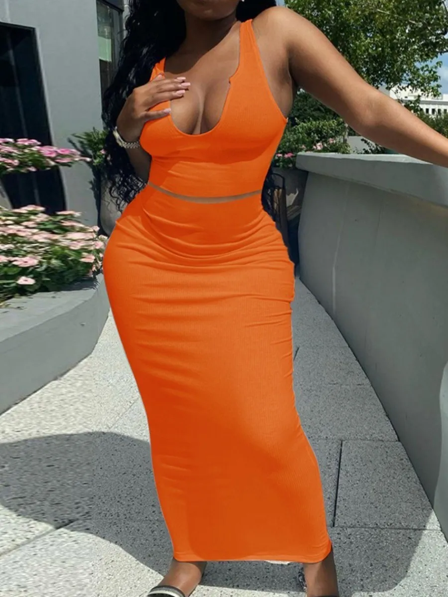 LW Plus Size Dresses Women Skinny Backless Outfit Suit Two Piece skirt Set summer Skinny Skirt Set Hot Sexy Bodycon Maxi Skirt
LW Plus Size Dresses Women Skinny Backless Outfit Suit Two Piece skirt Set summer Skinny Skirt Set Hot Sexy Bodycon Maxi Skirt