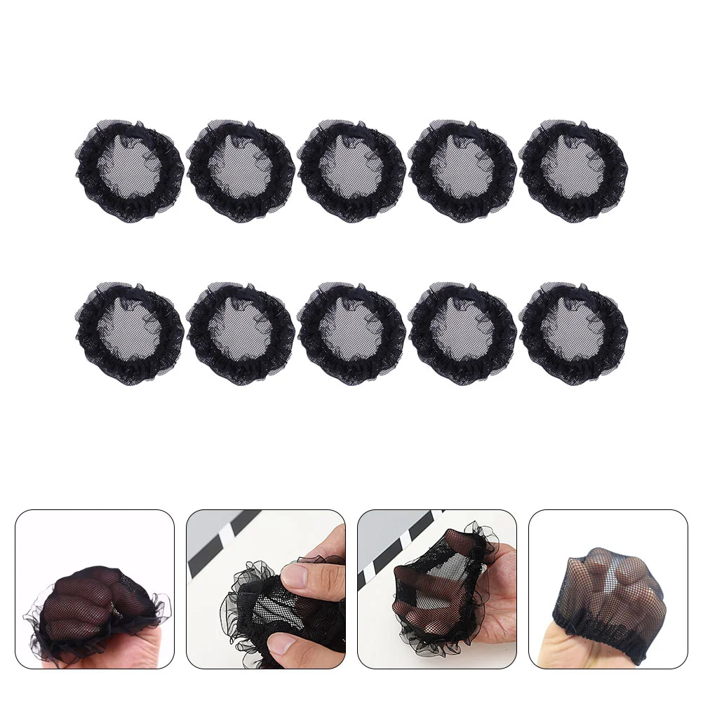 10 шт., невидимые сетки для волос 
10 шт., невидимые сетки для волос