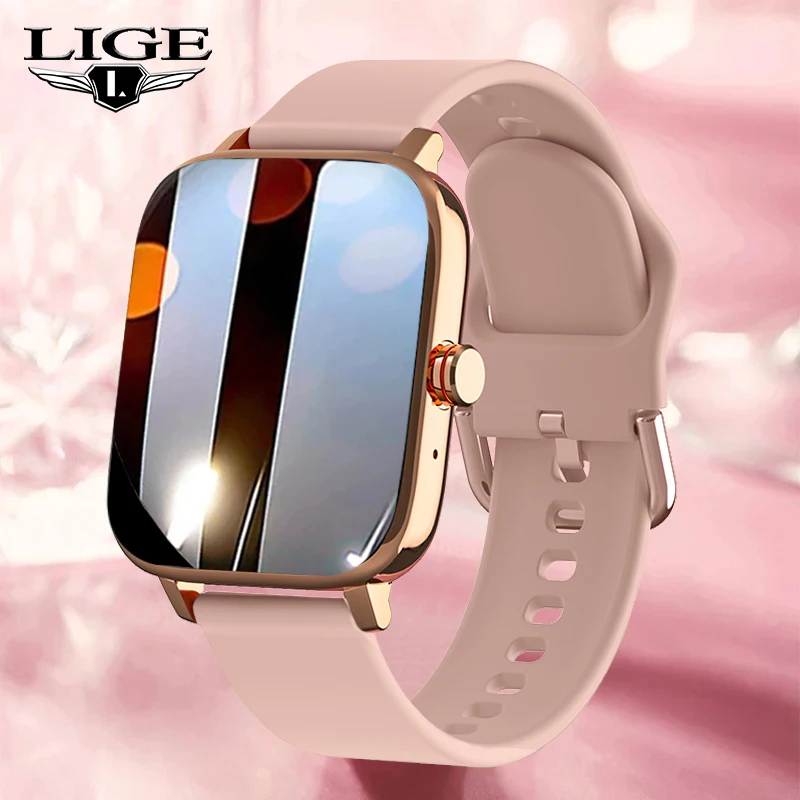 LIGE Call Smart Watch Women Custom Dial Smartwatch For Android IOS Waterproof Bluetooth Music Watches Full Touch Bracelet Clock
LIGE Call Smart Watch Women Custom Dial Smartwatch For Android IOS Waterproof Bluetooth Music Watches Full Touch Bracelet Clock