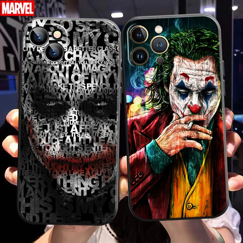 Funny Joker Clown For Apple iPhone 13 12 11 Pro 12 13 Mini X XR XS Max SE 5 6 6S 7 8 Plus Phone Case Liquid Silicone Black funda
Funny Joker Clown For Apple iPhone 13 12 11 Pro 12 13 Mini X XR XS Max SE 5 6 6S 7 8 Plus Phone Case Liquid Silicone Black funda