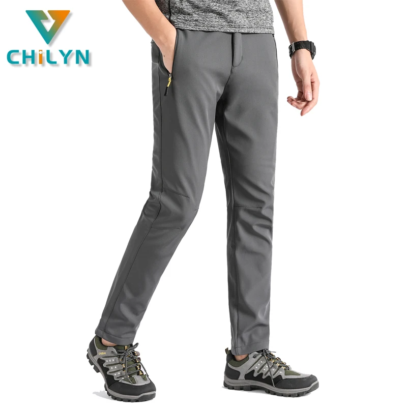 CHILYN Men Hiking Pants Waterproof Winter Softshell Fleece Outdoor Thick Warm Women Trekking Camping Climbing Trousers
CHILYN Men Hiking Pants Waterproof Winter Softshell Fleece Outdoor Thick Warm Women Trekking Camping Climbing Trousers
