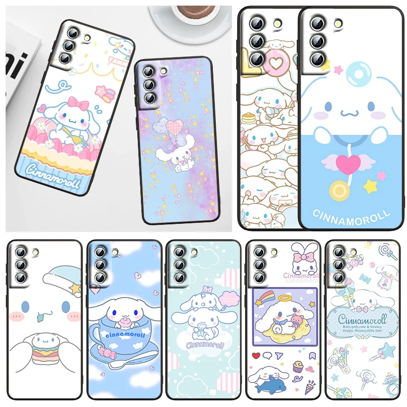 Sanrio Cinnamoroll Anime Phone Case For Samsung Galaxy S23 S22 S21 S20 FE S10 S10E S9 Plus Ultra Pro Lite 5G Black FUnda
Sanrio Cinnamoroll Anime Phone Case For Samsung Galaxy S23 S22 S21 S20 FE S10 S10E S9 Plus Ultra Pro Lite 5G Black FUnda