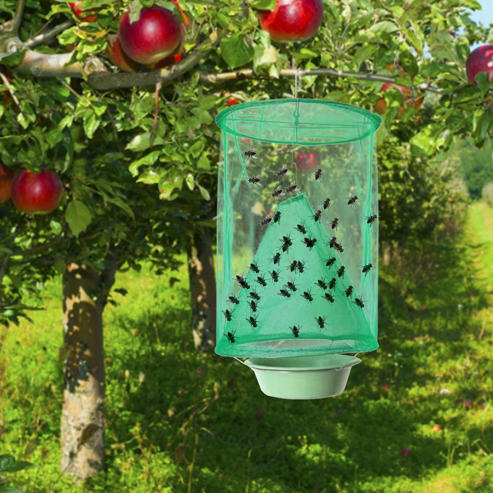 Flies Flytrap Cages Folding Hanging 4/6/8pcs Outdoor Fly Catcher Reusable Practical Pest Control Tool for Courtyard Garden
Flies Flytrap Cages Folding Hanging 4/6/8pcs Outdoor Fly Catcher Reusable Practical Pest Control Tool for Courtyard Garden