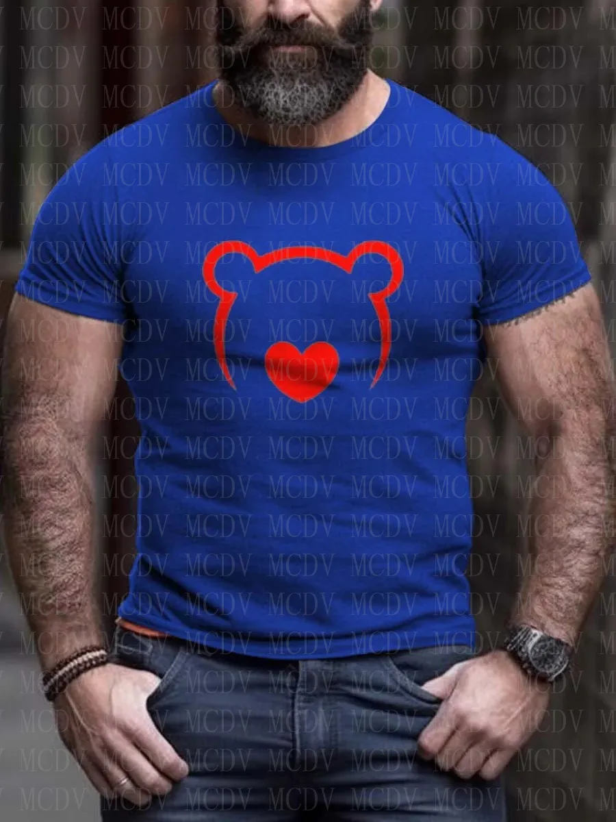 Men's Bears Pride T-Shirt Printed Summer T Shirts for Tops The Colorful The Best He Him Hole LGBT3D Printed T Shirt
Men's Bears Pride T-Shirt Printed Summer T Shirts for Tops The Colorful The Best He Him Hole LGBT3D Printed T Shirt