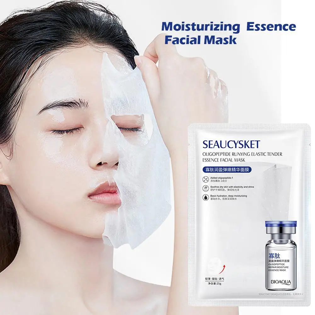 Skin Care Hydrate Essence Face Mask Shrink Pores Oil-Control Whitening Tender Skin Moisturizing Mask Dry Improve K4J5
Skin Care Hydrate Essence Face Mask Shrink Pores Oil-Control Whitening Tender Skin Moisturizing Mask Dry Improve K4J5
