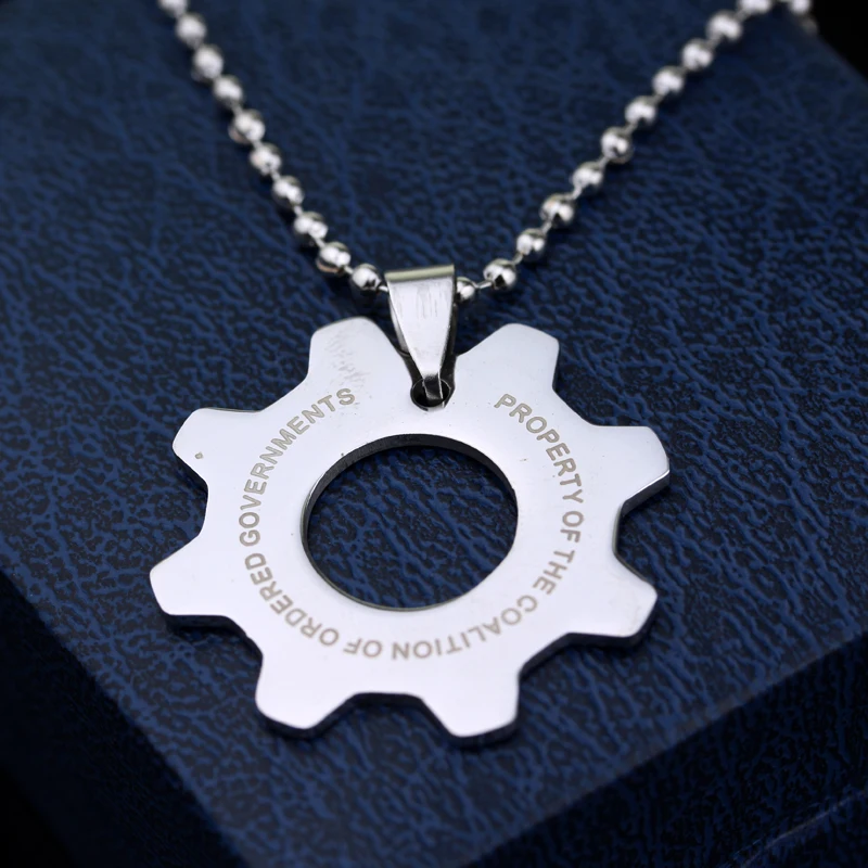 New Fashion Game War Machine Necklace Stainless Steel Reaction Furnace Necklace For Men Women Fans Necklace Jewelry Accessories
New Fashion Game War Machine Necklace Stainless Steel Reaction Furnace Necklace For Men Women Fans Necklace Jewelry Accessories