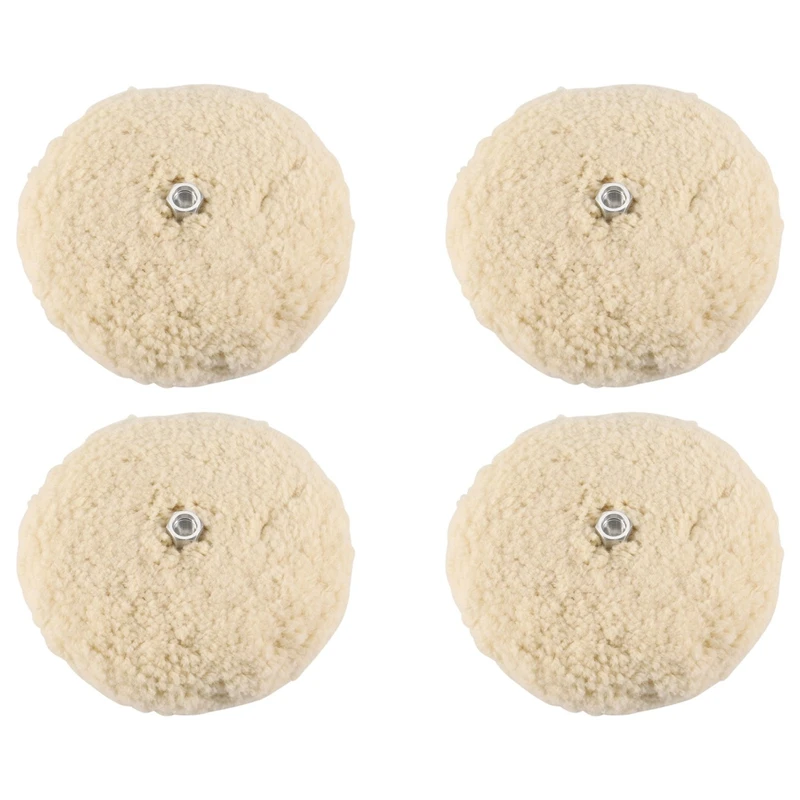 7 Inch Double Sided Wool Polishing Pad Buffing Pad With 5/8 Inch Bolt Wool (Pack Of 4)
7 Inch Double Sided Wool Polishing Pad Buffing Pad With 5/8 Inch Bolt Wool (Pack Of 4)