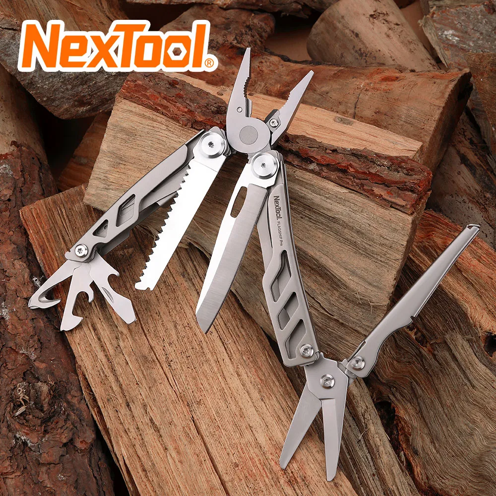 

Nextool Flagship Pro 16 In 1 Multitool Pliers Wire Stripper Cable Cutter Folding Pocketknives Multifunctional Universal Pliers