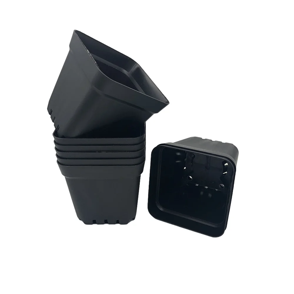 100Pcs/Lot D5.5XH6CM Minimum Nursery Pots Black Plastic Square Succulents Planters SF-092
100Pcs/Lot D5.5XH6CM Minimum Nursery Pots Black Plastic Square Succulents Planters SF-092