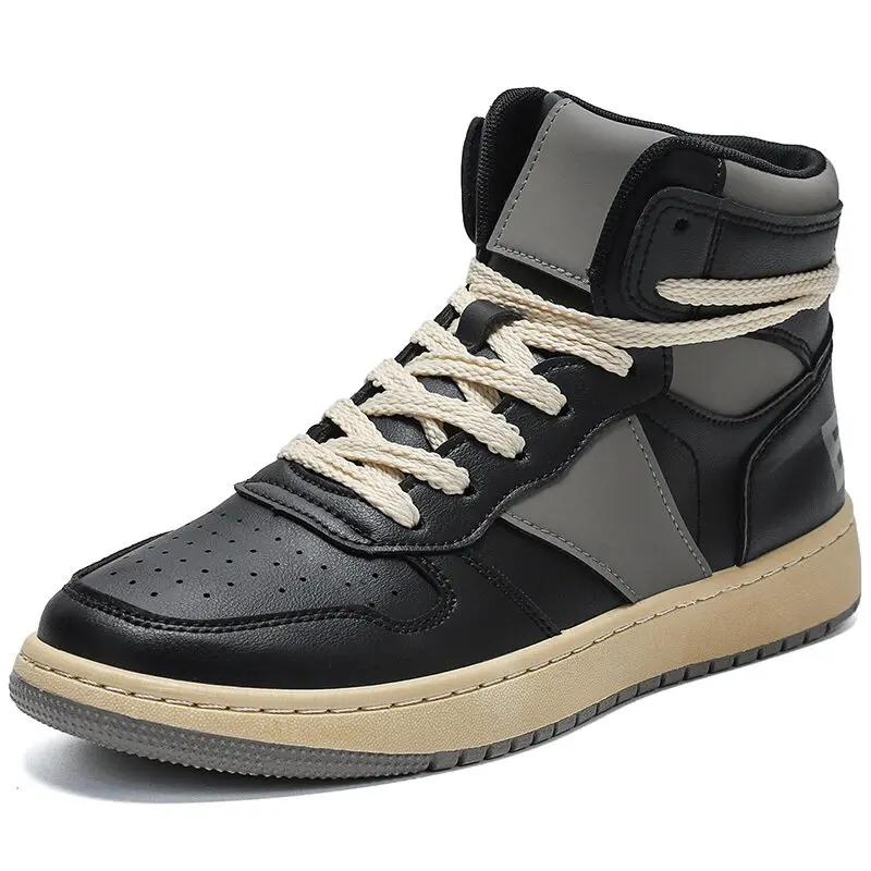 Autumn and Winter Leisure Sports High-Top Sneakers Hong Kong Style Niche Original White Shoes Men's Shoes
Autumn and Winter Leisure Sports High-Top Sneakers Hong Kong Style Niche Original White Shoes Men's Shoes