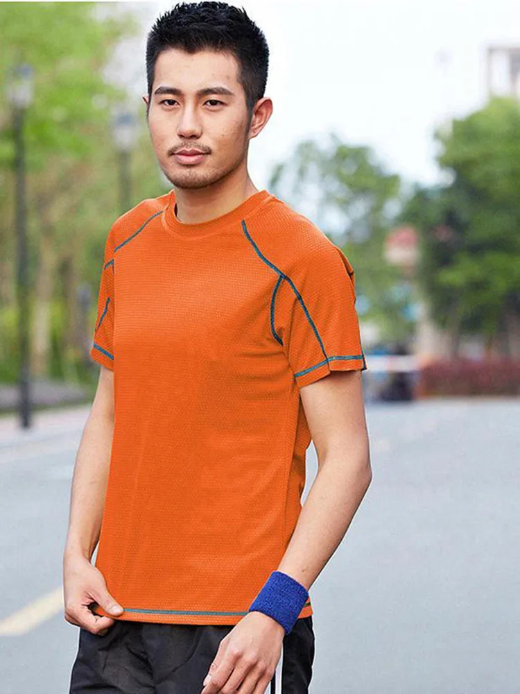 Men's Short-sleeved T-shirts Loose Round Neck Summer Running Top Quick-drying Clothes Fitness Sweatshirts Train Muscles for Men
Men's Short-sleeved T-shirts Loose Round Neck Summer Running Top Quick-drying Clothes Fitness Sweatshirts Train Muscles for Men