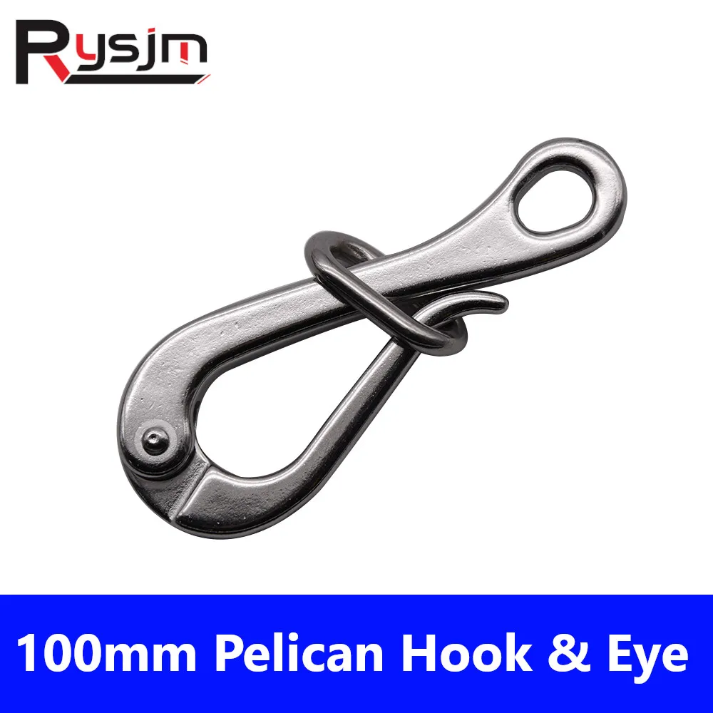 1 шт., рычаг и крючок Pelican из нержавеющей стали, 100 мм
1 шт., рычаг и крючок Pelican из нержавеющей стали, 100 мм