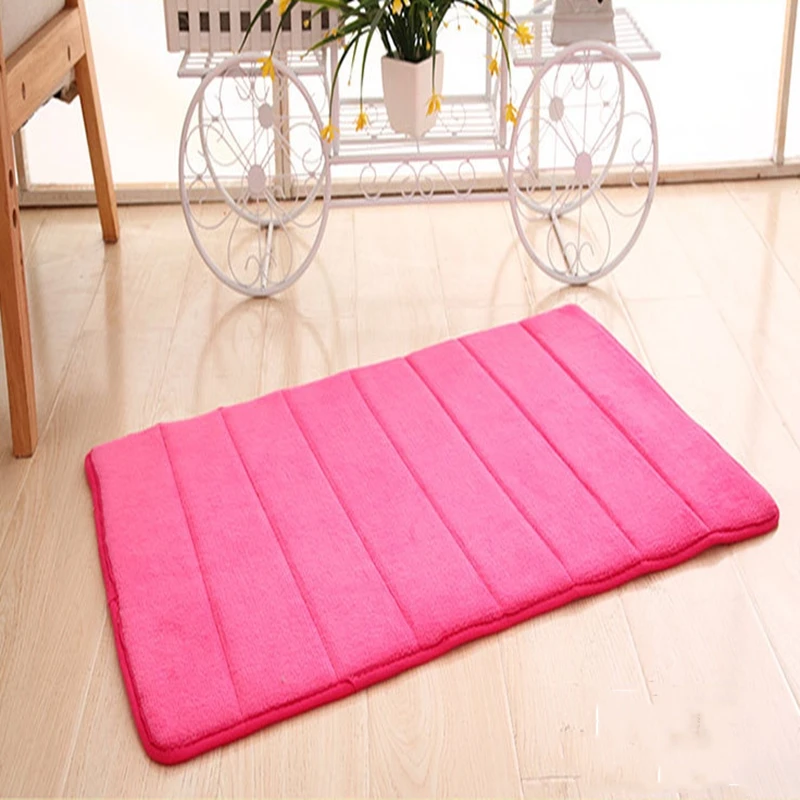 1PC Household Bath Mat Non-slip Bathroom Carpet Soft Coral Fleece Memory Foam Rug Mat kitchen Toilet Floor Decor
1PC Household Bath Mat Non-slip Bathroom Carpet Soft Coral Fleece Memory Foam Rug Mat kitchen Toilet Floor Decor