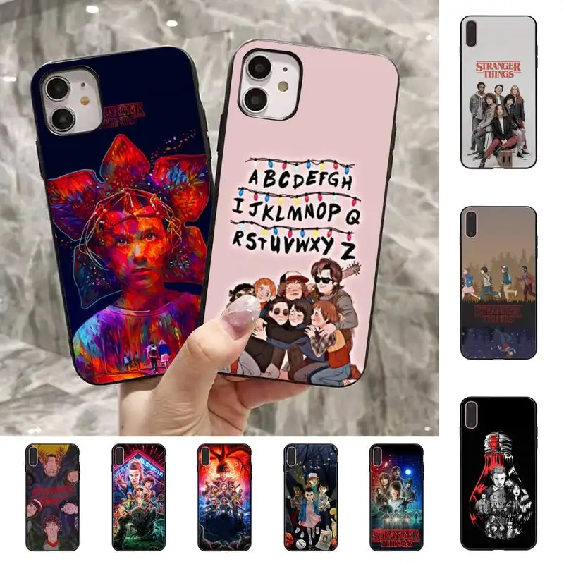 FHNBLJ Stranger Things Phone Case for iPhone 11 12 13 Mini Pro Max 8 7 6 6S Plus X 5 SE 2020 XR XS Funda Cover
FHNBLJ Stranger Things Phone Case for iPhone 11 12 13 Mini Pro Max 8 7 6 6S Plus X 5 SE 2020 XR XS Funda Cover