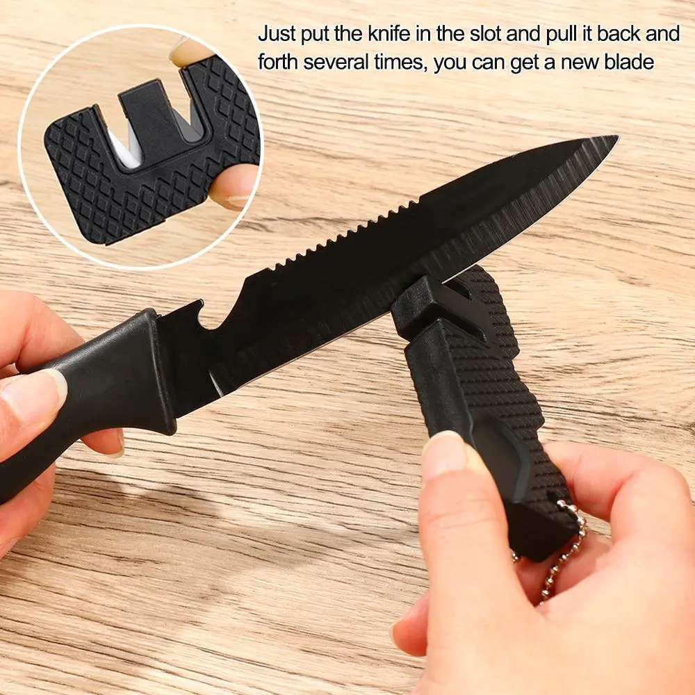 Knives Accessories Outdoor Multi Tools Carbide Knife Whetstone Pocket Ceramic Sharpen Scissor Sharpen Knife Sharpener
Knives Accessories Outdoor Multi Tools Carbide Knife Whetstone Pocket Ceramic Sharpen Scissor Sharpen Knife Sharpener