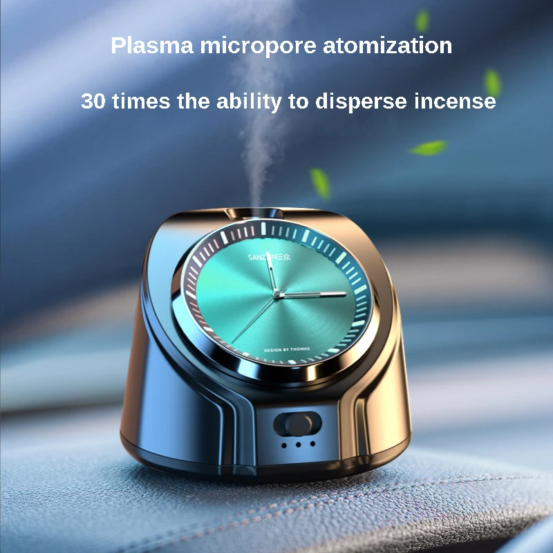 New Car Clock Aromatherapy Machine Luminous Intelligent Automatic Essential Oil Spray Diffuser Air Freshener CarDelight Interior
New Car Clock Aromatherapy Machine Luminous Intelligent Automatic Essential Oil Spray Diffuser Air Freshener CarDelight Interior