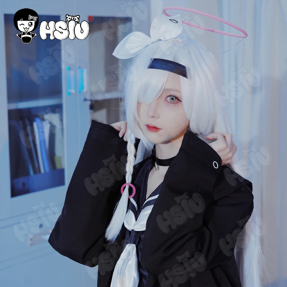 Planetarium Cosplay Wig Game Anime Blue Archive Cosplay HSIU 100CM Silver white mixed light pink long hair Fibre Wig+Wig Cap
Planetarium Cosplay Wig Game Anime Blue Archive Cosplay HSIU 100CM Silver white mixed light pink long hair Fibre Wig+Wig Cap