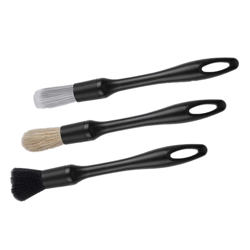 3 Pack Car Detailing Brush Kit Auto Detail Brush Set Automotive Interior Exterior Microfiber Detailing Brushes
3 Pack Car Detailing Brush Kit Auto Detail Brush Set Automotive Interior Exterior Microfiber Detailing Brushes
