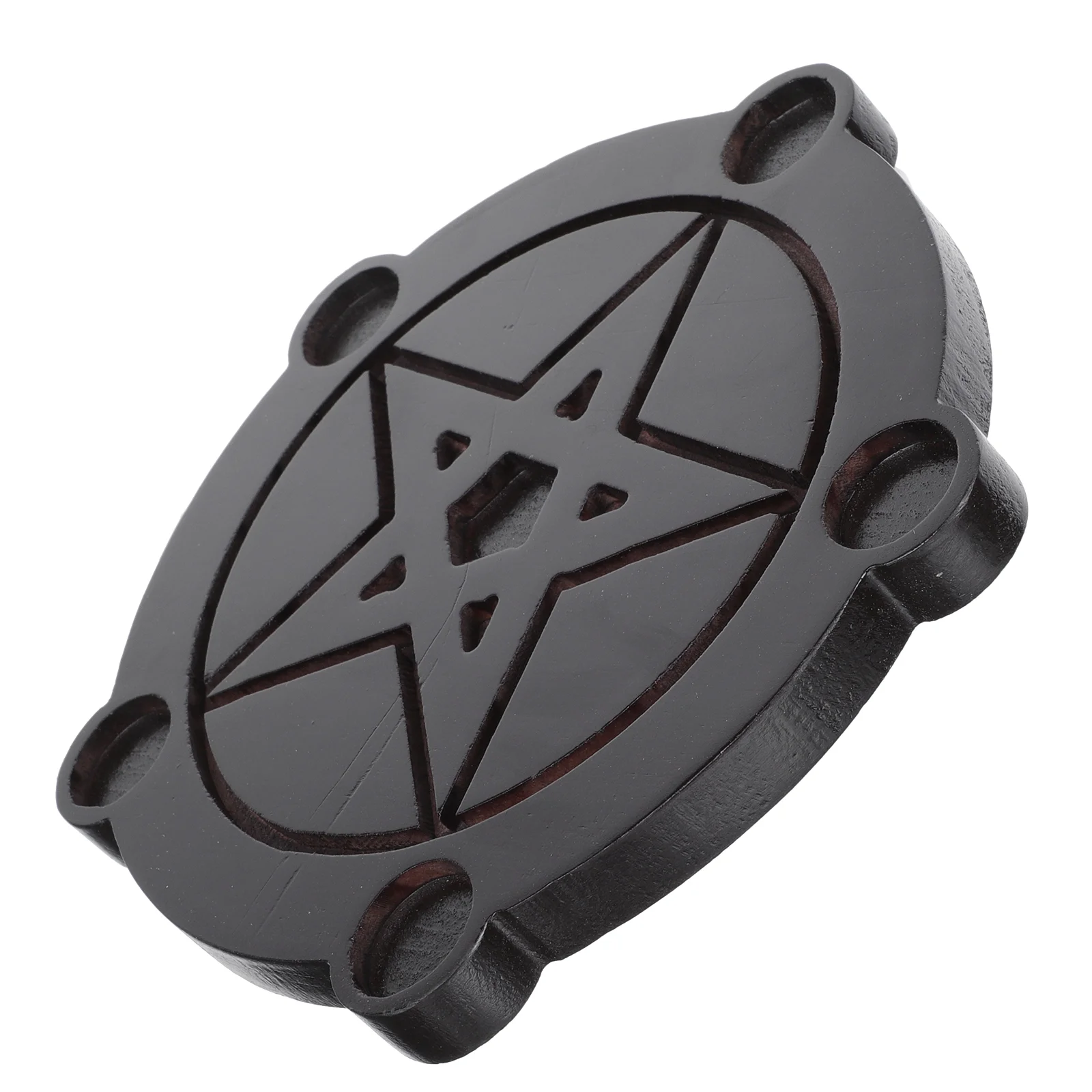 1pc Fine Delicate Safe Candlestick Desktop Candle Holder Pentacle Star Candle Holder for Sacrifice Home
1pc Fine Delicate Safe Candlestick Desktop Candle Holder Pentacle Star Candle Holder for Sacrifice Home