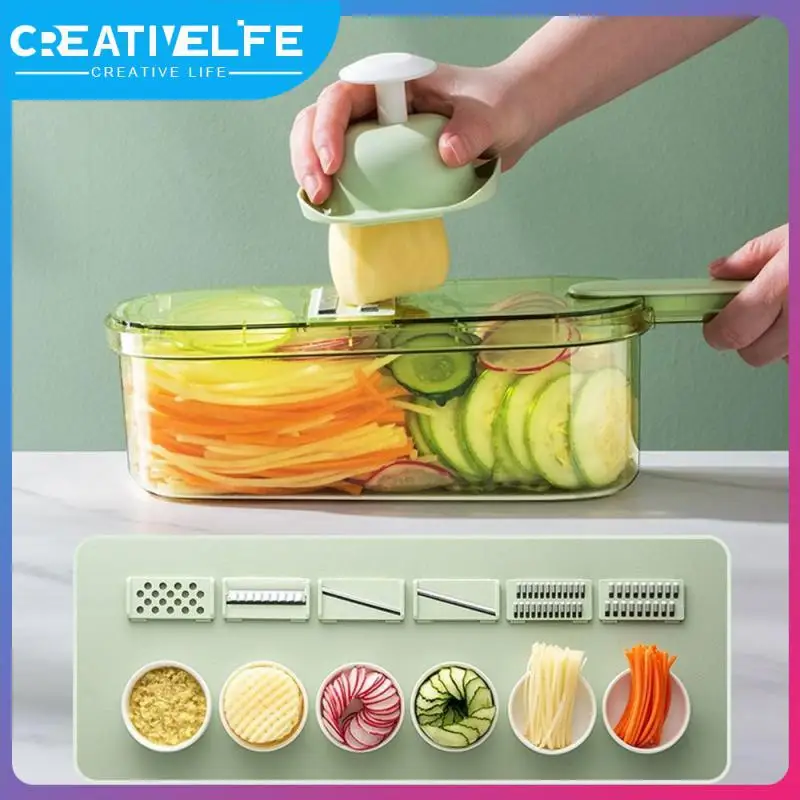 Household Vegetable Cutter Light Luxury Storage Basket Kitchen Multifunctional Vegetable Chopper Modern Minimalist
Household Vegetable Cutter Light Luxury Storage Basket Kitchen Multifunctional Vegetable Chopper Modern Minimalist