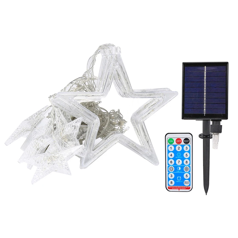 Solar Fairy Curtain Lights Waterproof Garland String Light for Indoor Outdoor Festive Christmas Wedding Decoration
Solar Fairy Curtain Lights Waterproof Garland String Light for Indoor Outdoor Festive Christmas Wedding Decoration