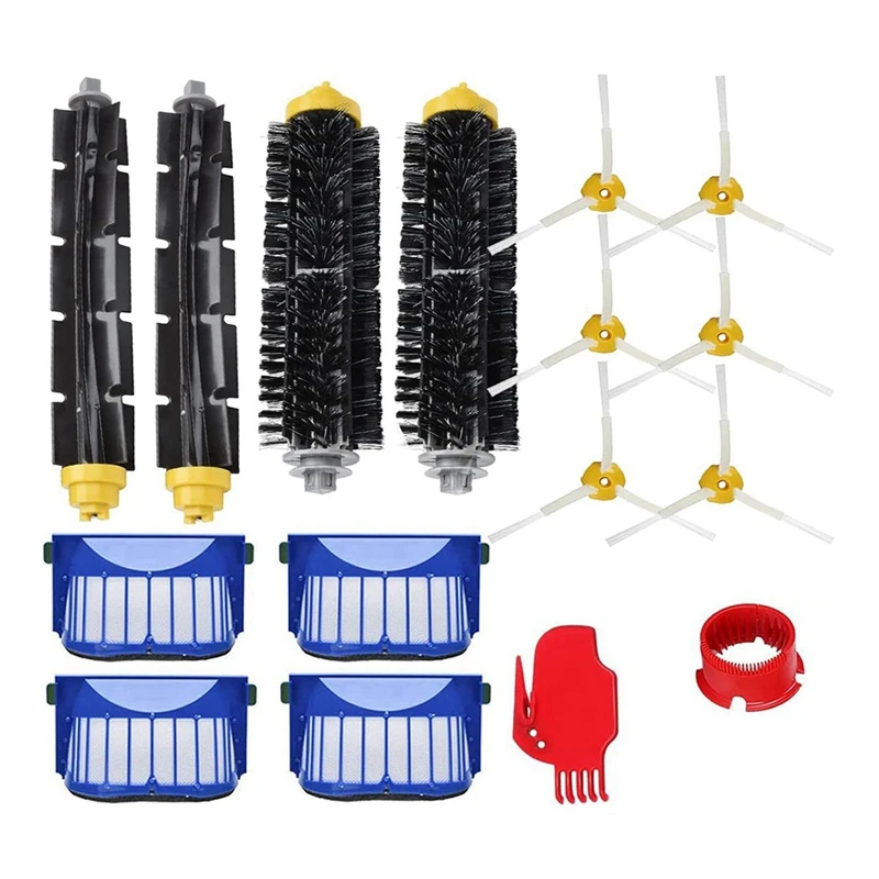 1 Set Main Brush Side Brushes HEPA Filters Spare Parts Accessories For Irobot Roomba 600 Series 630 650 Robot Vacuum Cleaner
1 Set Main Brush Side Brushes HEPA Filters Spare Parts Accessories For Irobot Roomba 600 Series 630 650 Robot Vacuum Cleaner