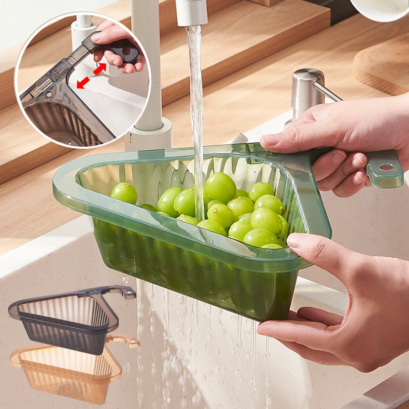 Triangular Sink Filter Drain Kitchen Sink Strainer Fruit Vegetable Drainer Basket Sink Filter Shelf Sponge Rack Kitchen Tool
Triangular Sink Filter Drain Kitchen Sink Strainer Fruit Vegetable Drainer Basket Sink Filter Shelf Sponge Rack Kitchen Tool